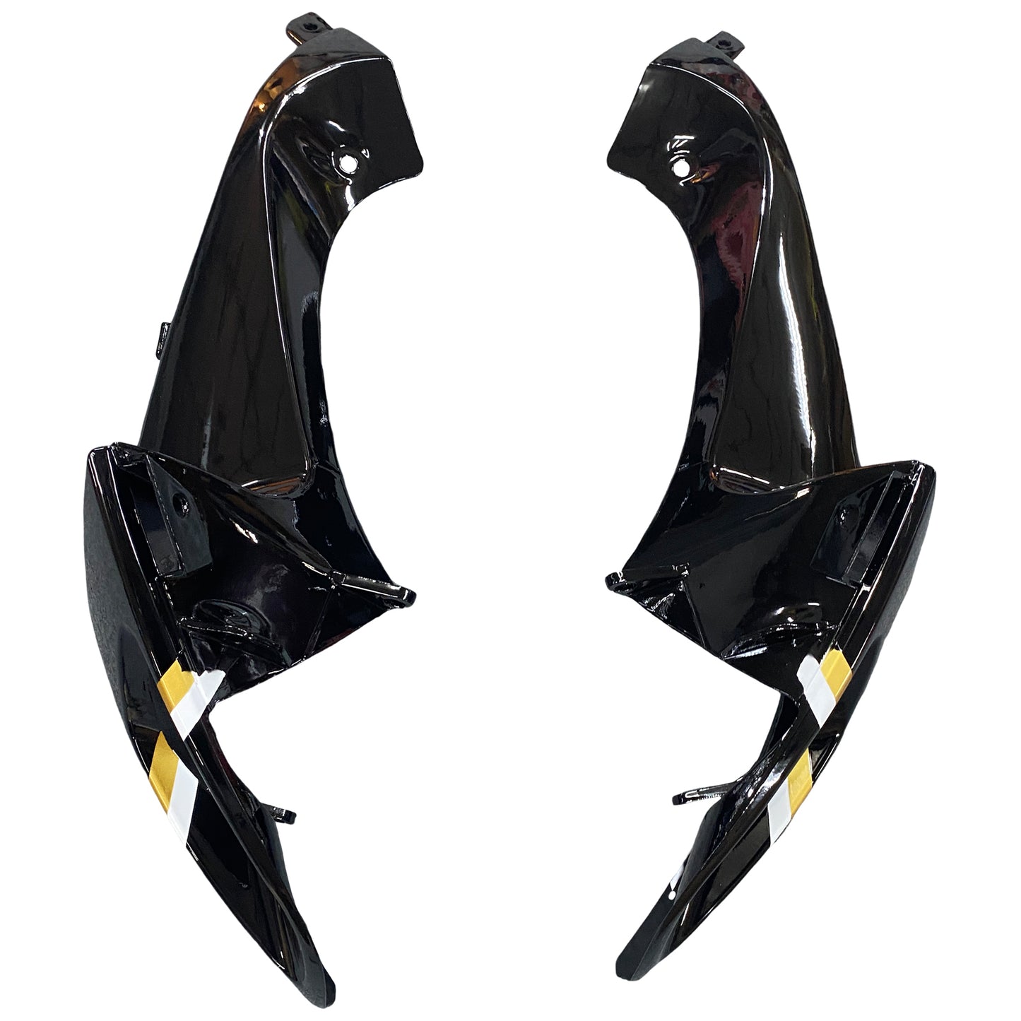 Per GSXR 600/750 2006-2007 Carrozzeria Carenatura ABS nero Stampato ad iniezione Plastica Set Generico