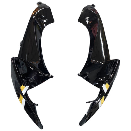 Per GSXR 600/750 2006-2007 Carrozzeria Carenatura ABS nero Stampato ad iniezione Plastica Set Generico