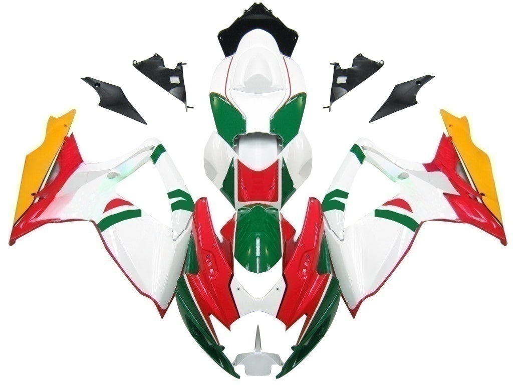 Carene 2006-2007 Suzuki GSXR 600 750 Bianco Rosso Verde Alitalia Generico