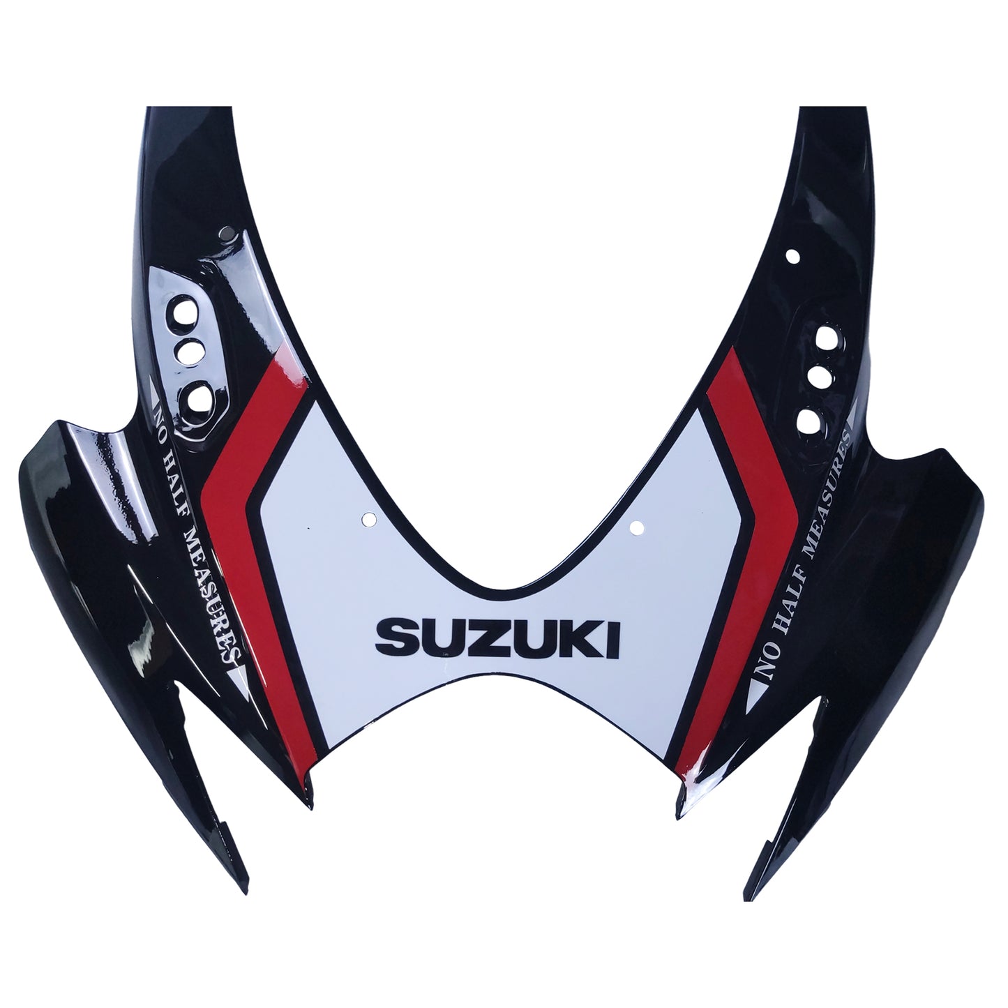 Per GSXR 600/750 2006-2007 Carrozzeria Carenatura ABS nero Stampato ad iniezione Plastica Set Generico