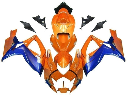 Carene 2006-2007 Suzuki GSXR 600 750 Arancione e Blu Jordan Generico