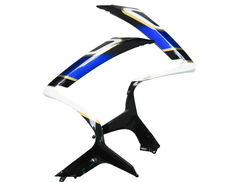 Per GSXR 600/750 2006-2007 Carrozzeria Carenatura ABS nero Stampato ad iniezione Plastica Set Generico