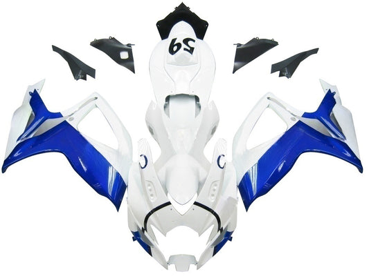 Carene 2006-2007 Suzuki GSXR 600 750 Bianco e Blu Jordan Generic