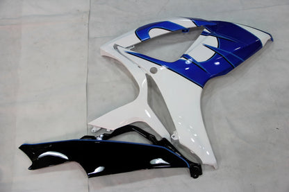 Carene 2006-2007 Suzuki GSXR 600 750 Bianco Blu Corona Racing Generico