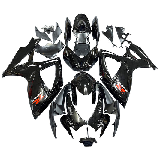 Kit Carenatura Per SUZUKI GSXR 600 750 2006-2007 06 07 Nero Generico