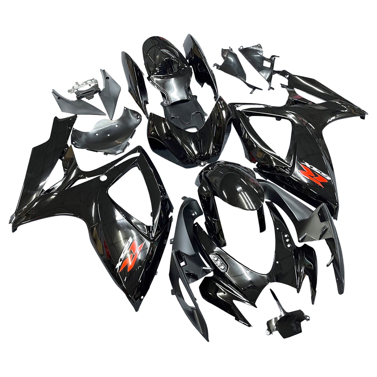 Kit Carenatura Per SUZUKI GSXR 600 750 2006-2007 06 07 Nero Generico