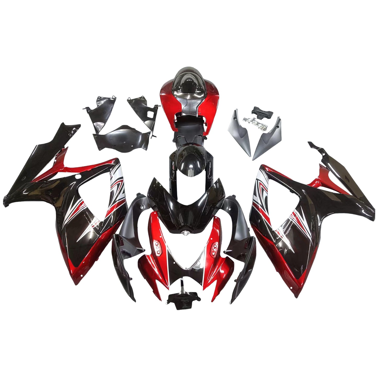 Amotopart Suzuki GSXR 600/750 2006-2007 K6 Kit carena Carrozzeria Plastica ABS