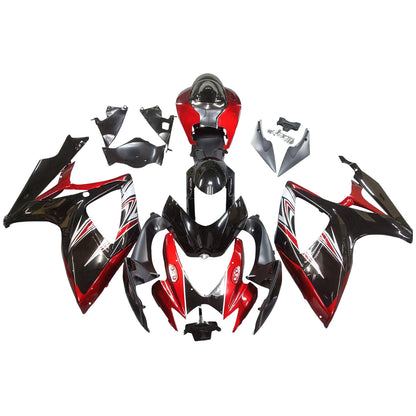 Amotopart Suzuki GSXR 600/750 2006-2007 K6 Kit carena Carrozzeria Plastica ABS