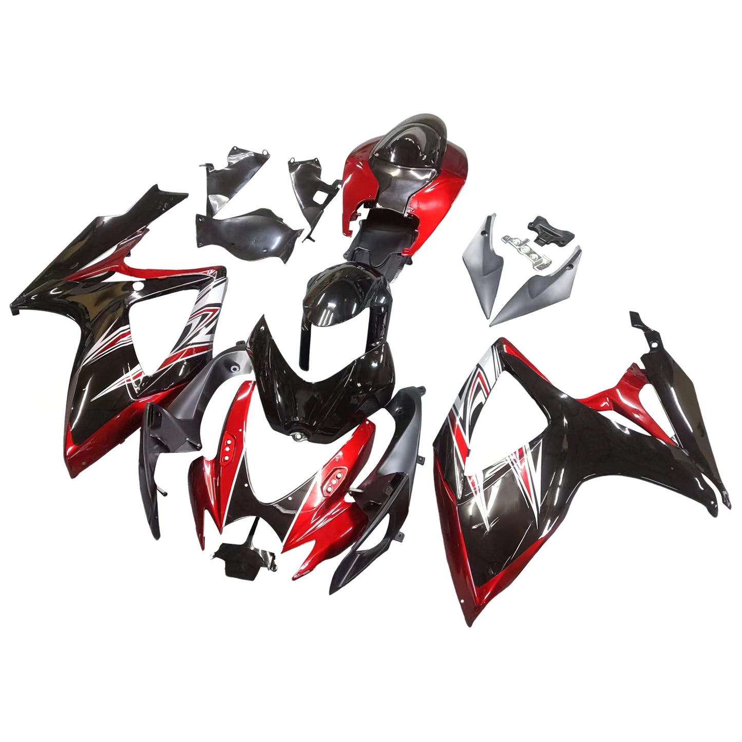 Amotopart Suzuki GSXR 600/750 2006-2007 K6 Kit carena Carrozzeria Plastica ABS