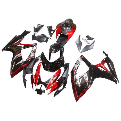 Amotopart Suzuki GSXR 600/750 2006-2007 K6 Kit carena Carrozzeria Plastica ABS