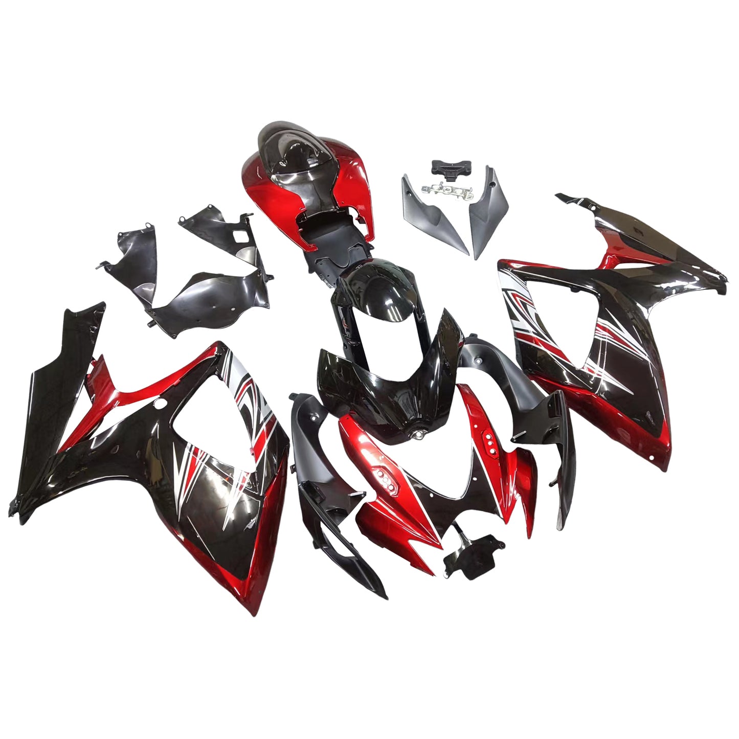 Amotopart Suzuki GSXR 600/750 2006-2007 K6 Kit carena Carrozzeria Plastica ABS