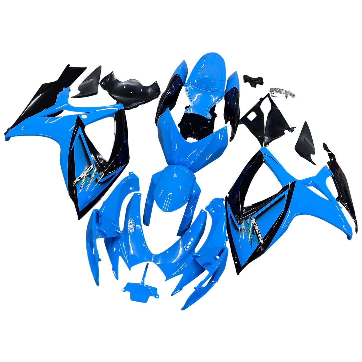 Amotopart Suzuki GSXR 600/750 2006-2007 K6 Kit carena Carrozzeria Plastica ABS