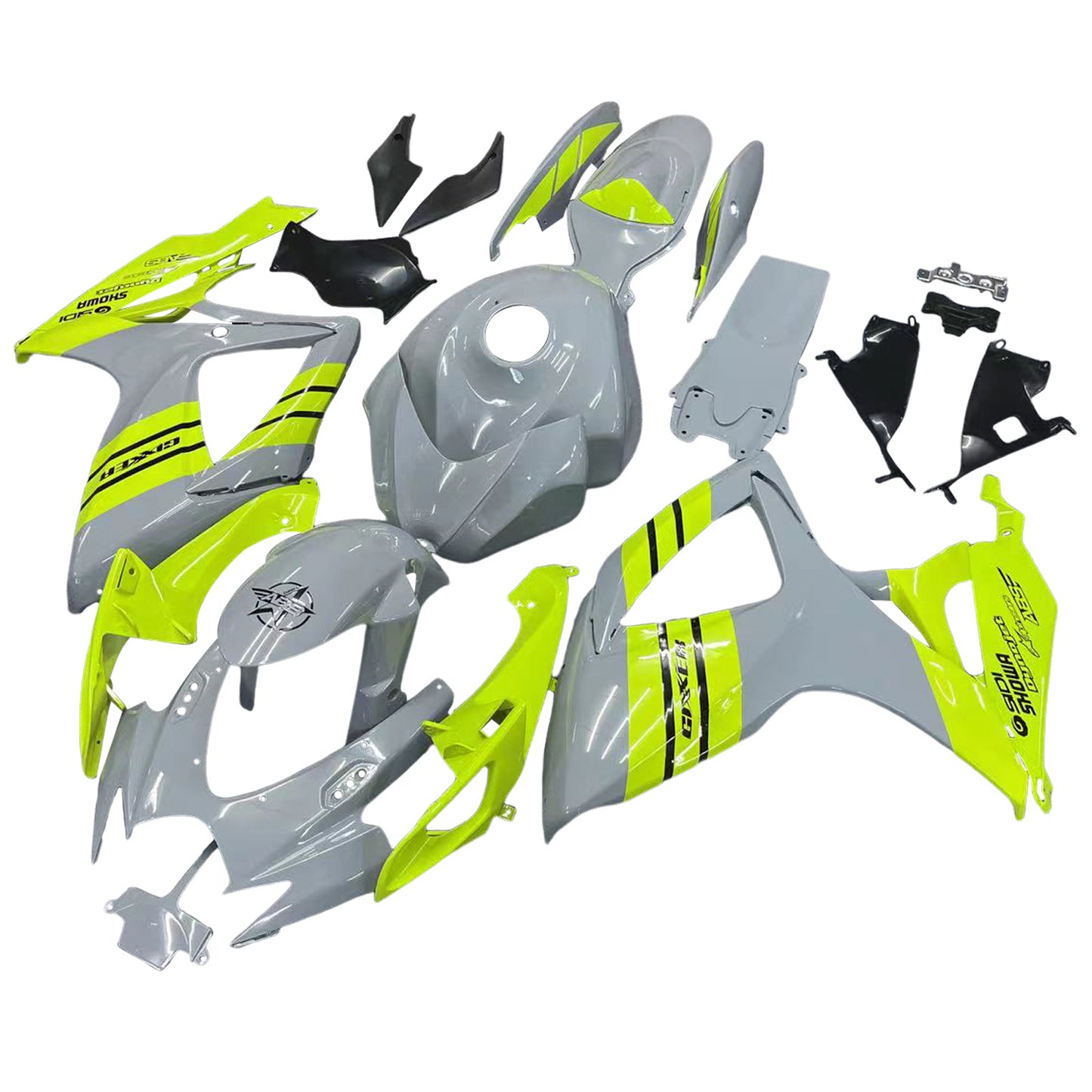Amotopart Suzuki GSXR 600/750 2006-2007 K6 Kit carena Carrozzeria Plastica ABS