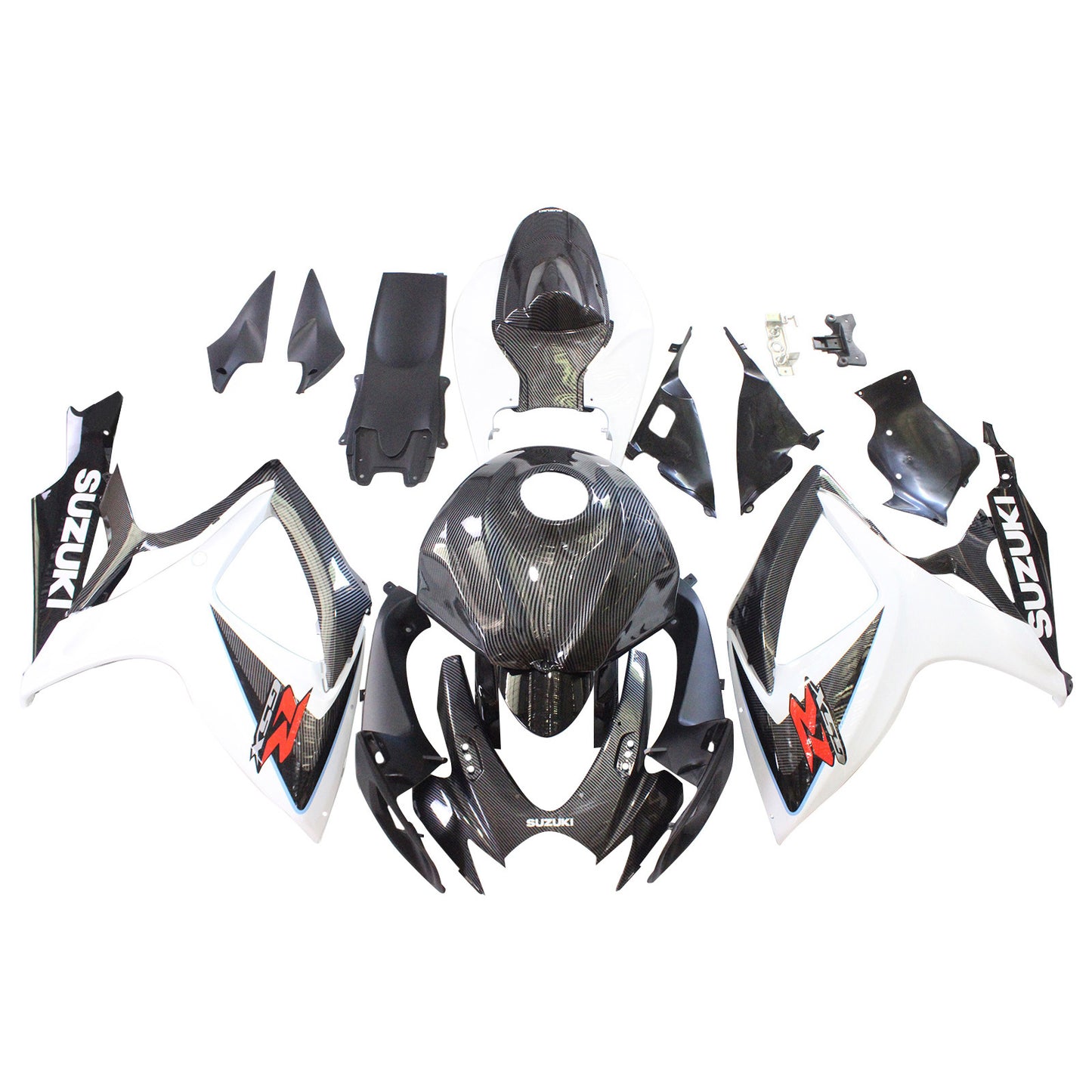 Amotopart Suzuki GSXR 600/750 2006-2007 K6 Kit carena Carrozzeria Plastica ABS