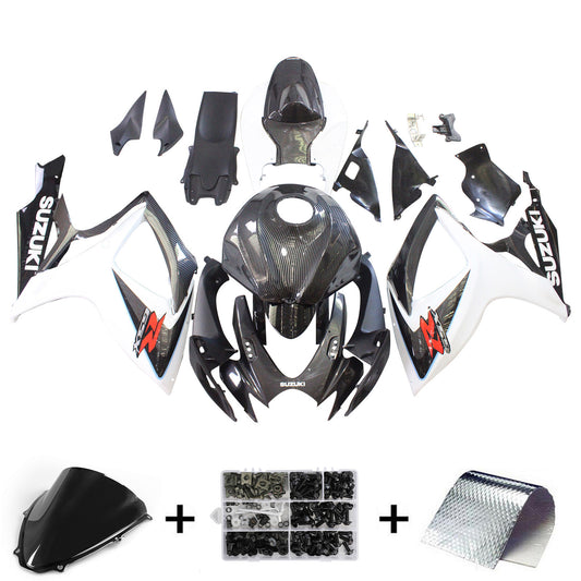 Amotopart Suzuki GSXR 600/750 2006-2007 K6 Kit carena Carrozzeria Plastica ABS