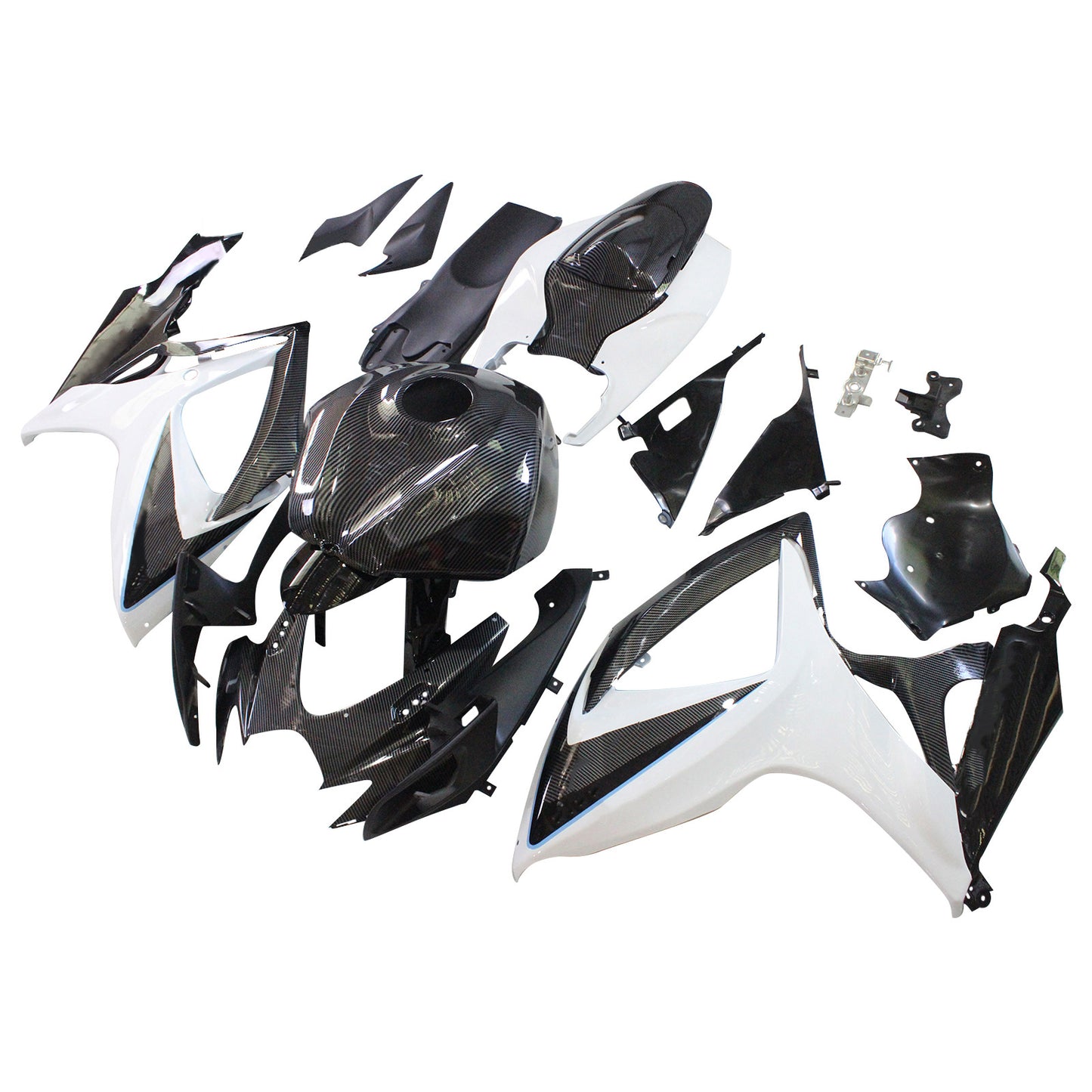 Amotopart Suzuki GSXR 600/750 2006-2007 K6 Kit carena Carrozzeria Plastica ABS