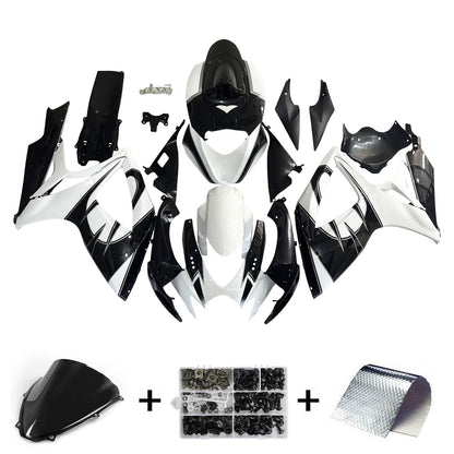 Kit carena iniezione Suzuki GSXR 600/750 K6 2006-2007 Carrozzeria in plastica ABS