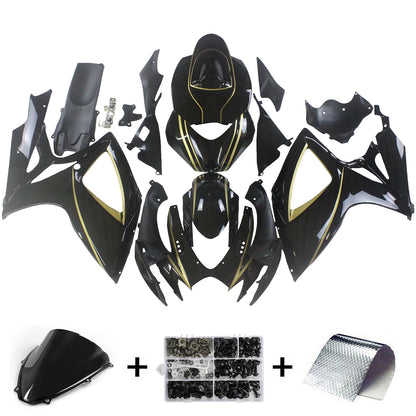 Kit carena iniezione Suzuki GSXR 600/750 K6 2006-2007 Carrozzeria in plastica ABS
