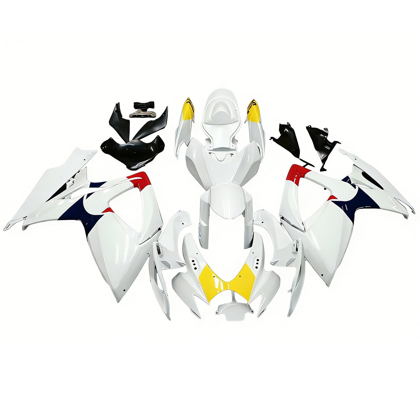 Kit carena carrozzeria plastica ABS per Suzuki GSXR 600/750 2006-2007 K6