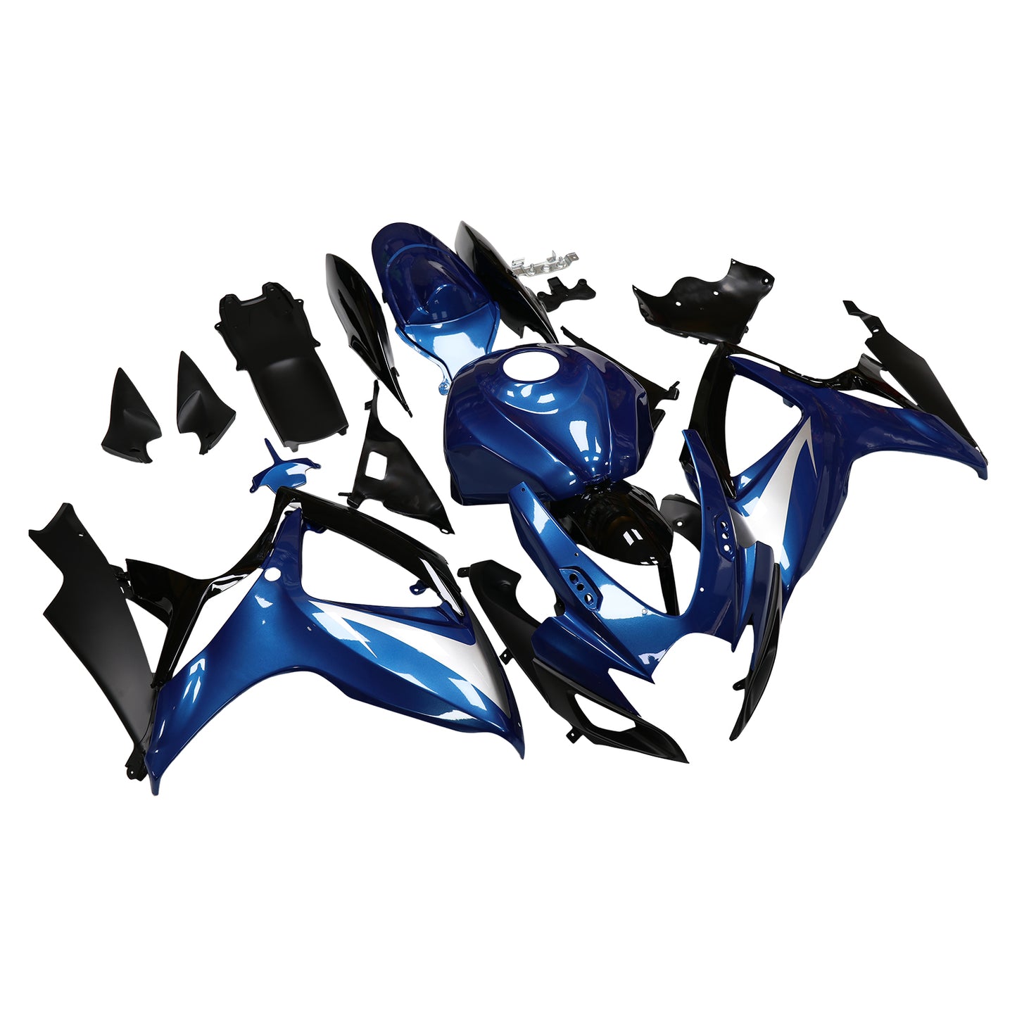 Kit carenatura iniezione plastica ABS per Suzuki GSXR 600/750 2006-2007 K6