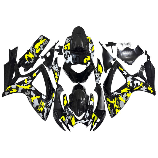 Kit carenatura iniezione plastica ABS per Suzuki GSXR 600/750 2006-2007 K6