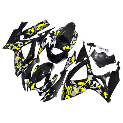Kit carenatura iniezione plastica ABS per Suzuki GSXR 600/750 2006-2007 K6