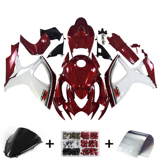 Kit carenatura iniezione plastica ABS per Suzuki GSXR 600/750 2006-2007 K6