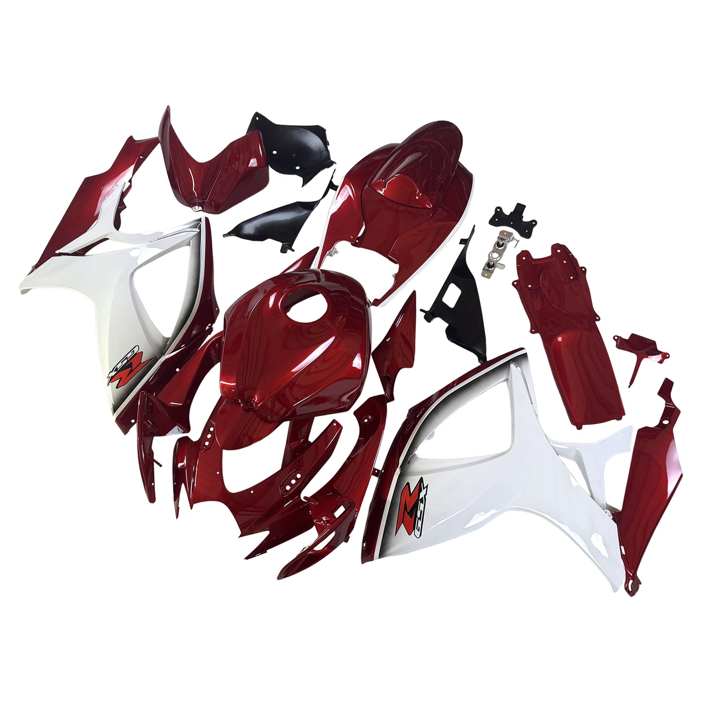 Kit carenatura iniezione plastica ABS per Suzuki GSXR 600/750 2006-2007 K6