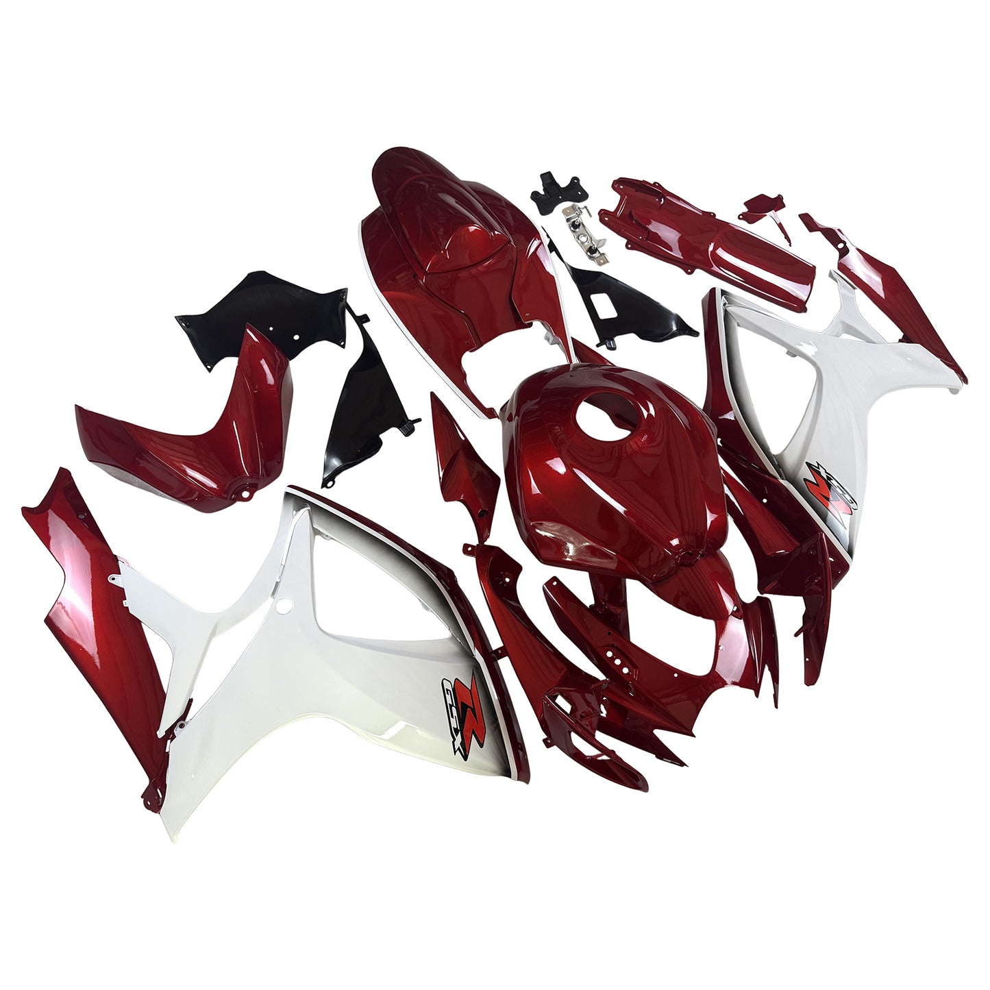 Kit carenatura iniezione plastica ABS per Suzuki GSXR 600/750 2006-2007 K6