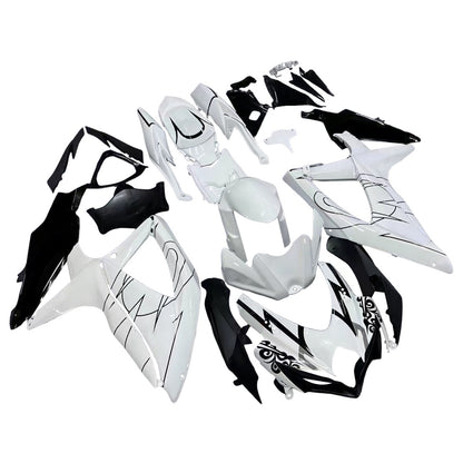 Carene 2008-2010 Suzuki GSXR 600 750 Bianco Alstare Corona Generico