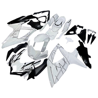 Carene 2008-2010 Suzuki GSXR 600 750 Bianco Alstare Corona Generico