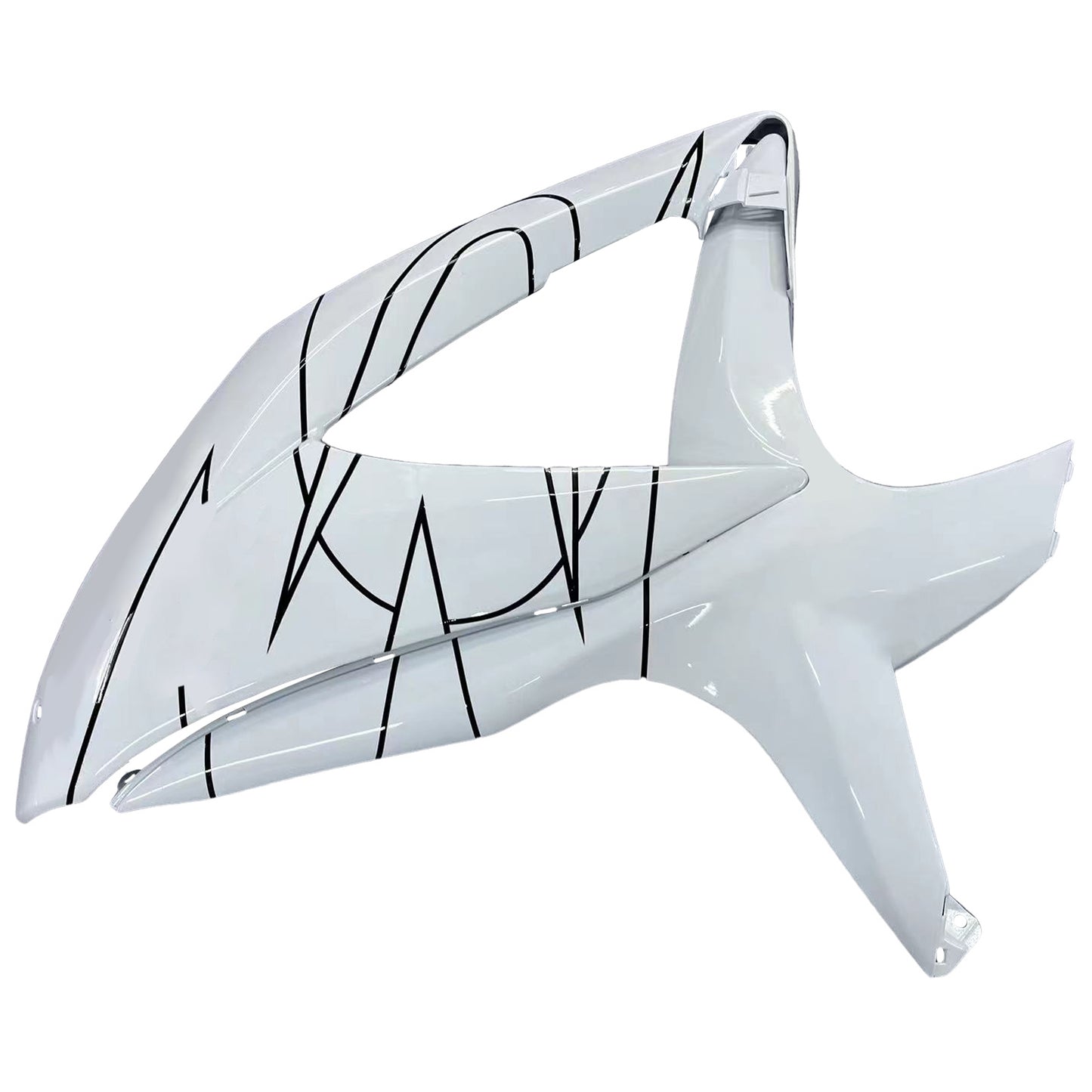 Carene 2008-2010 Suzuki GSXR 600 750 Bianco Alstare Corona Generico