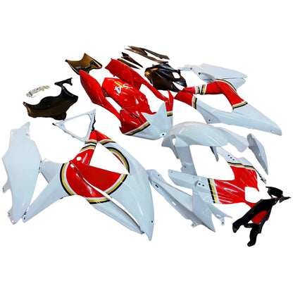 Carene 2008-2010 Suzuki GSXR 600 750 Bianco Rosso Lucky Strike Generico