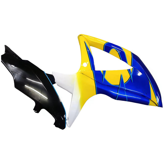 Per GSXR 600/750 2008-20010 Carrozzeria Carena Giallo ABS Stampato ad iniezione Plastica Set Generico