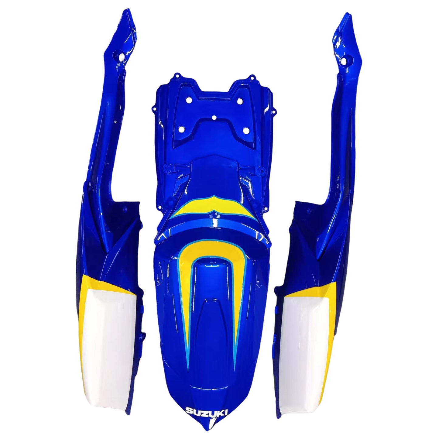 Carene 2008-2010 Suzuki GSXR 600 750 Giallo Blu Alstare Corona Racing Generico