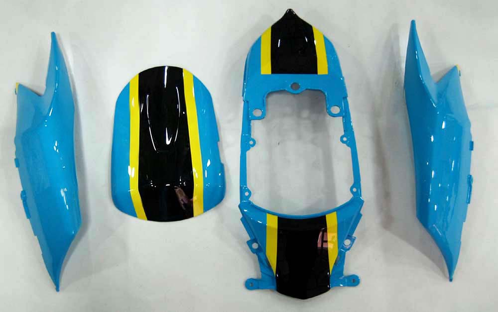 Carene 2008-2010 Suzuki GSXR 600 750 Blu Giallo Rizla Generico