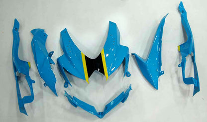 Carene 2008-2010 Suzuki GSXR 600 750 Blu Giallo Rizla Generico