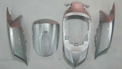 Carene 2008-2010 Suzuki GSXR 600 750 Argento Nero GSXR Racing Generico