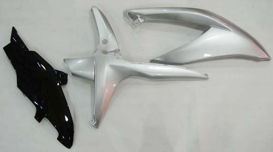 Carene 2008-2010 Suzuki GSXR 600 750 Argento Nero GSXR Generico