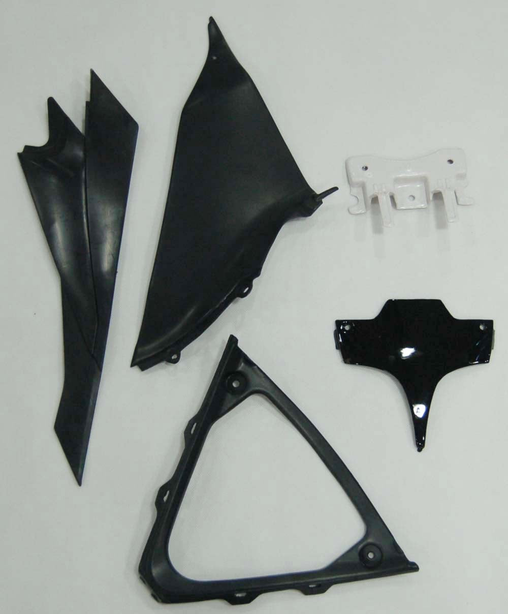 Carene 2008-2010 Suzuki GSXR 600 750 Nero Argento Jordan Racing Generico