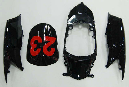 Carene 2008-2010 Suzuki GSXR 600 750 Nero Argento Jordan Racing Generico