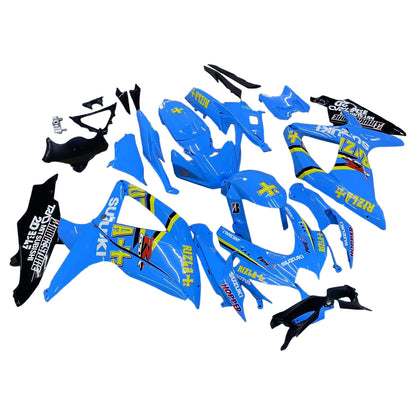 Carene 2008-2010 Suzuki GSXR 600 750 Blu Rizla Racing Generico