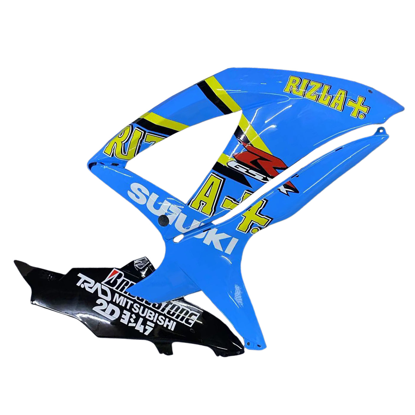 Carene 2008-2010 Suzuki GSXR 600 750 Blu Rizla Generico