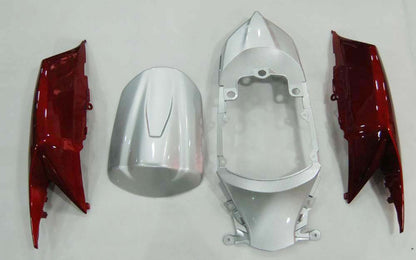 Carene 2008-2010 Suzuki GSXR 600 750 Argento Rosso GSXR Racing Generico