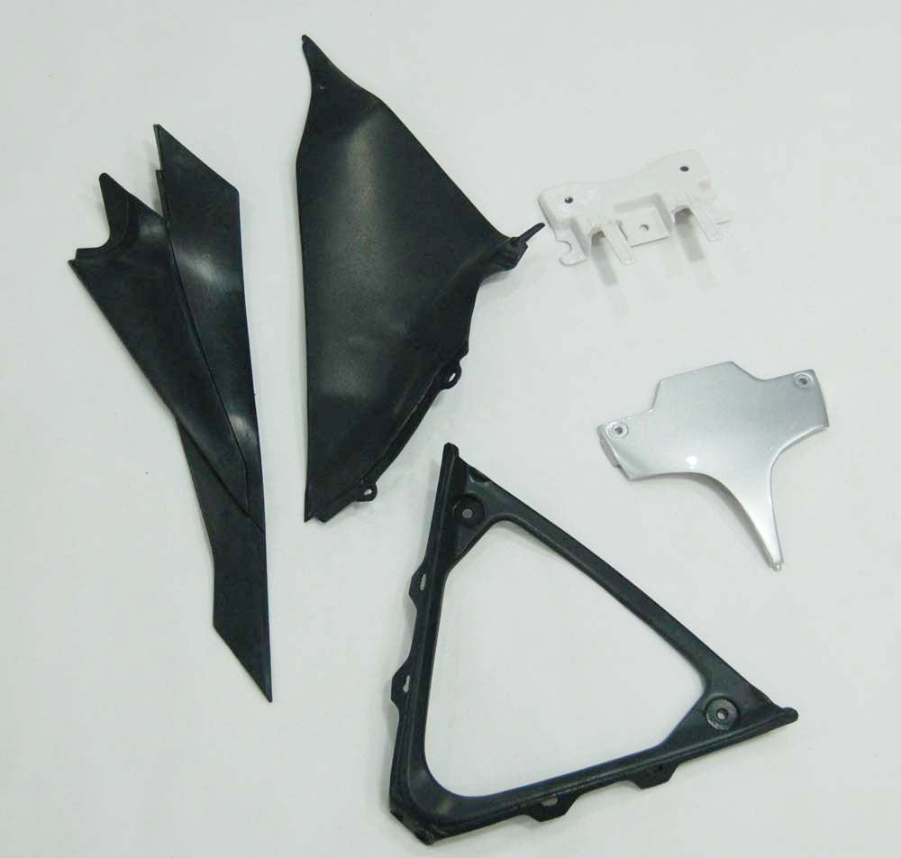 Per GSXR 600/750 2008-2010 Carrozzeria Carena Argento ABS Stampato ad iniezione Plastica Set Generico