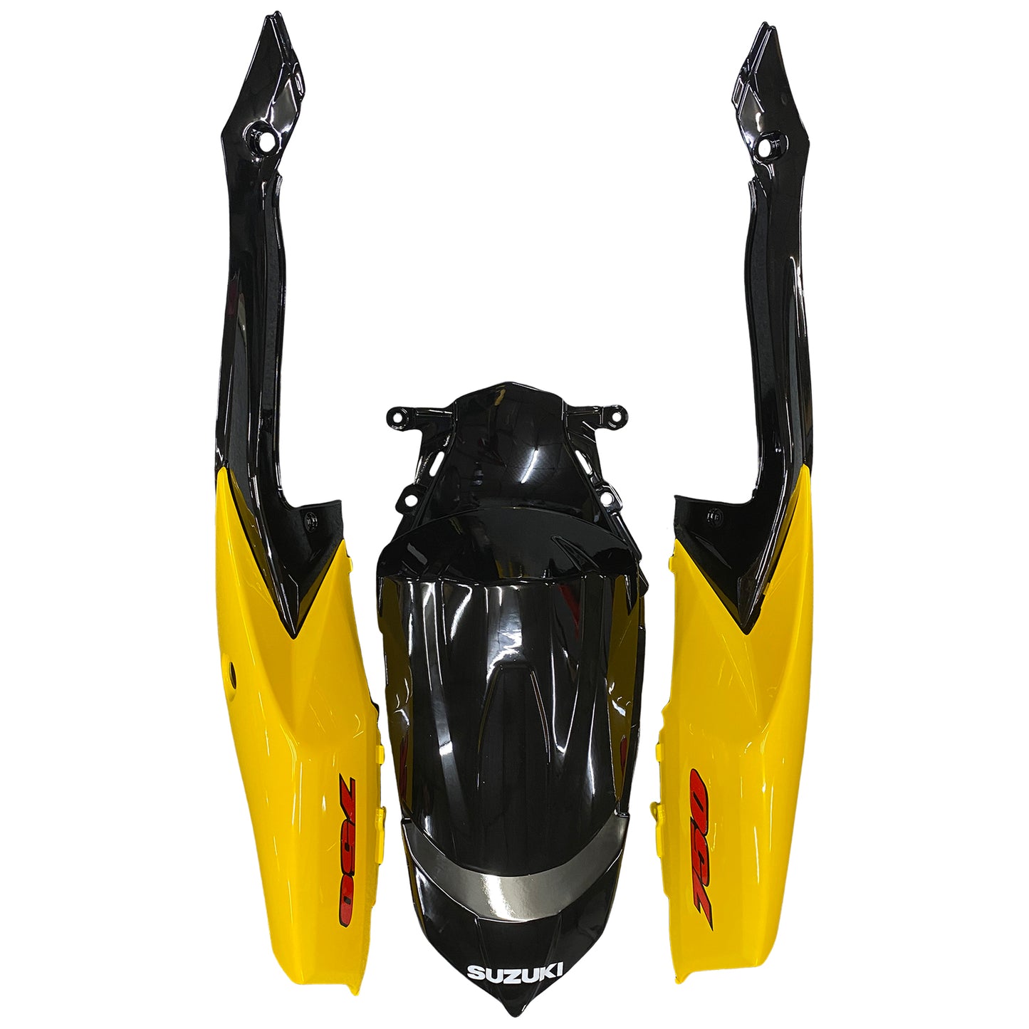 Carene 2008-20 10Suzuki GSXR 600 750 Nero e Giallo GSXR Generico