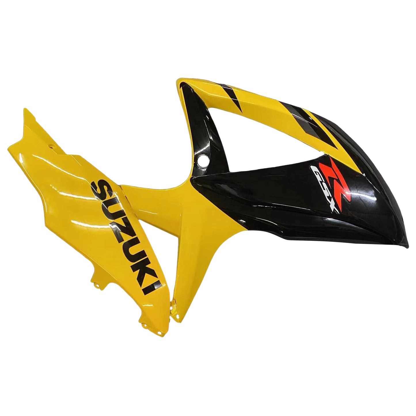 Carene 2008-20 10Suzuki GSXR 600 750 Nero &amp; Giallo GSXR Racing Generico