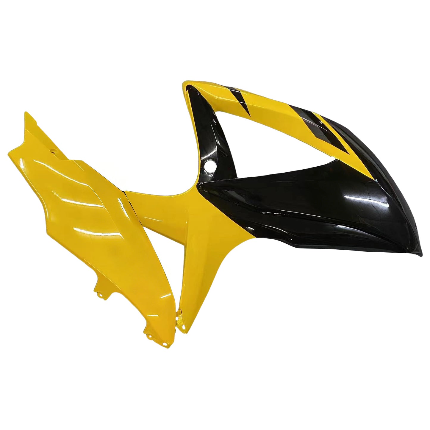 Per GSXR 600/750 2008-20010 Carrozzeria Carena Giallo ABS Stampato ad iniezione Plastica Set Generico