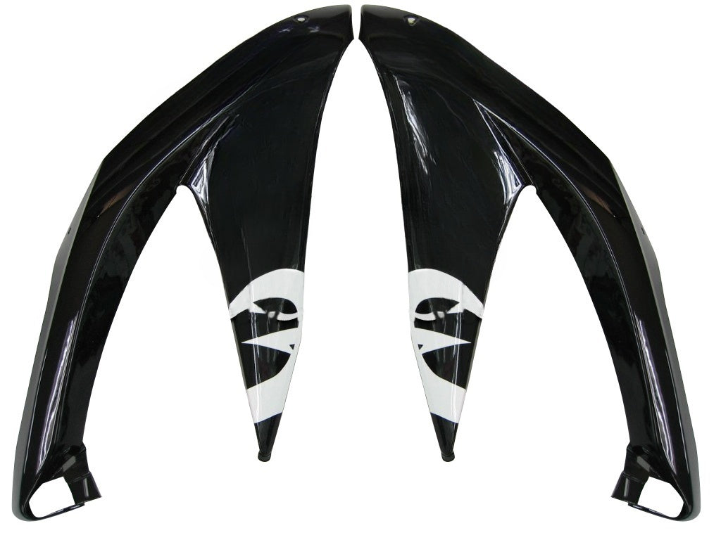 Carene 2008-2010 Suzuki GSXR 600 750 Nero Rosso Relentless Racing Generico