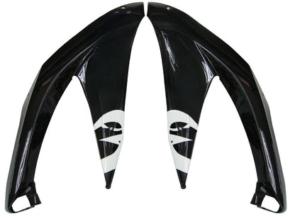 Carene 2008-2010 Suzuki GSXR 600 750 Nero Rosso Implacabile Generico